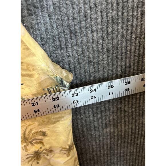 Colo Wear America Mens Hawaiian Shirt Size XL Beach Scene Short Sleeve Cotton - Picture 7 of 8